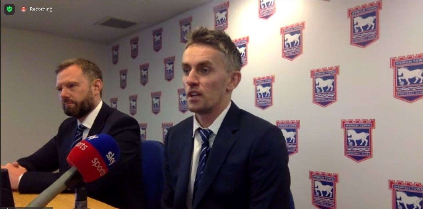 Aheadof Blackburn clash McKenna announced  Ipswich young talented star as  heavy  replacement of  Burns  due to Serious Injury…