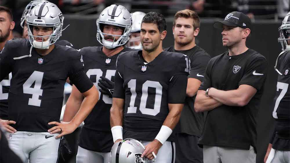 Three reason why Garoppolo is better than Aidan O’Connell…..
