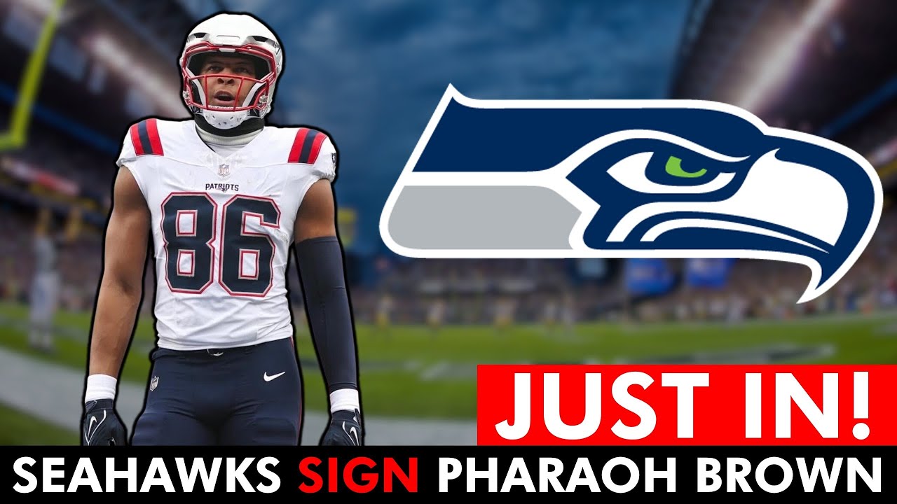 Seahawks pull a surprised to sign Pharaoh Brown on a contract $3.9 million blockbuster deal…