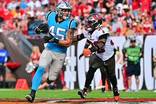 OFFICIAL NEWS: Browns pull a move to sign Giovanni Ricci former panthers TE/FE on blockbuster one year contract…