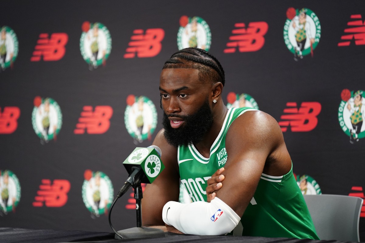 Shocking: Celtics star Jaylen Brown  announce his departure from celtics after cutting his pay to joned rivals…