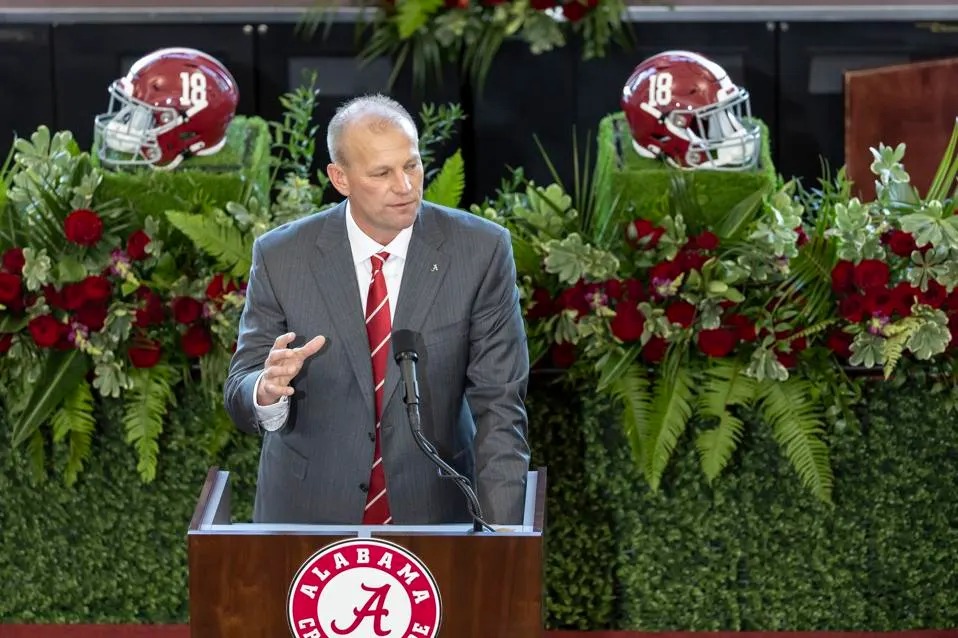 Crussial Report: Alabama head coach Kalen DeBoer says he regrate Alabama coaching contract