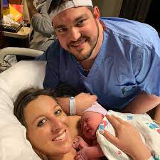 CONGRATULATIONS: Cowboys all pro-guard Zack Martin  and his wife Morgan on the arrival of their new bay….