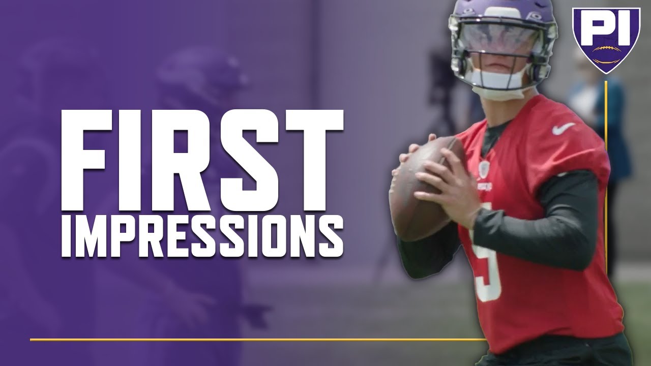 Vikings Boss Kevin O’Connell reveals five big things spot J.J. McCarthy did in his first Minicamp Practice…