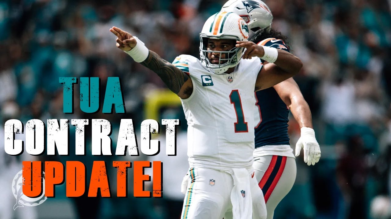 Miami Dolphins QB Tua Tagovailoa could joined top 5 NFL  highiest  pay QB  after agreeing  monster contract extension with… 