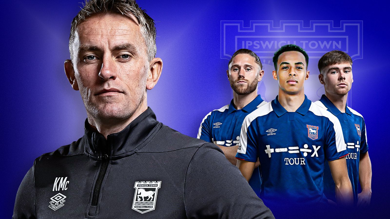 REPORT: Ipswich  Boss Kieran Mckenna announce  departure of  6 player  including both Hutchinson and wes Burns following…