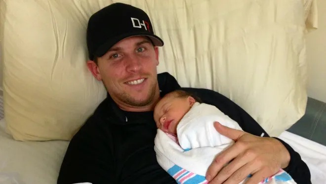 Celebration of Born Baby: NARCAR star Denny Hamlin and  His fiancee Jordan Fish welcome Their Third  born baby today…