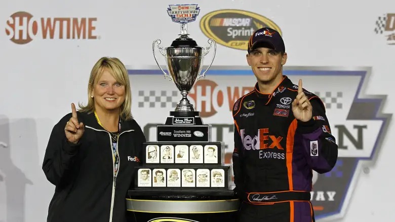 So Sad: NASCAR Star Danny Hamlin mourns the Death of His Mother Mary Lou Hamlin At the Age of 72 years in Congestive Heart Failure today…