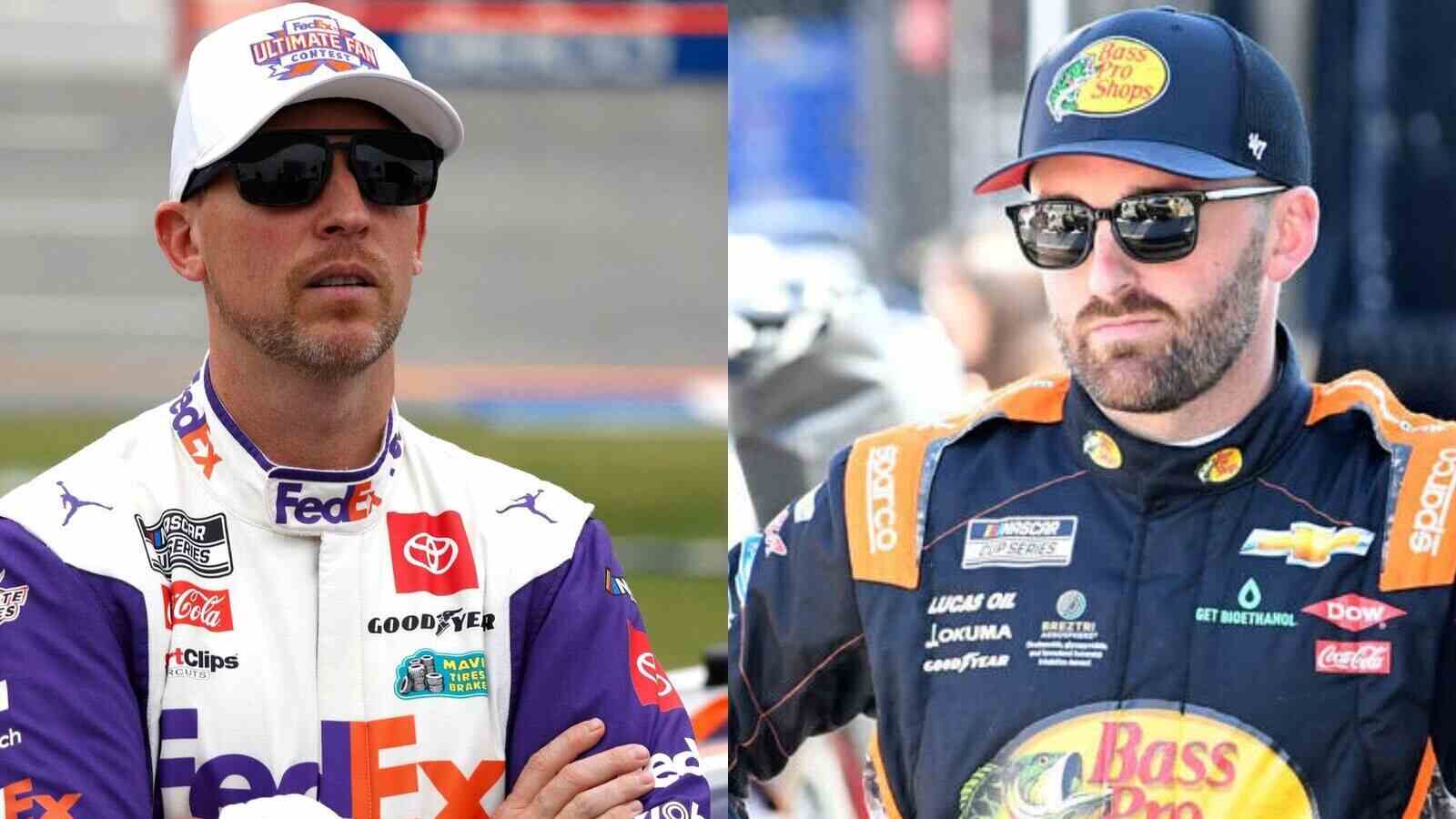 UNEXPECTED ANNOUNCEMENT:  NASCAR Key Driver Denny HamlinIn Anger Speak Without Fear Against Austin Dilon To be BAN If not