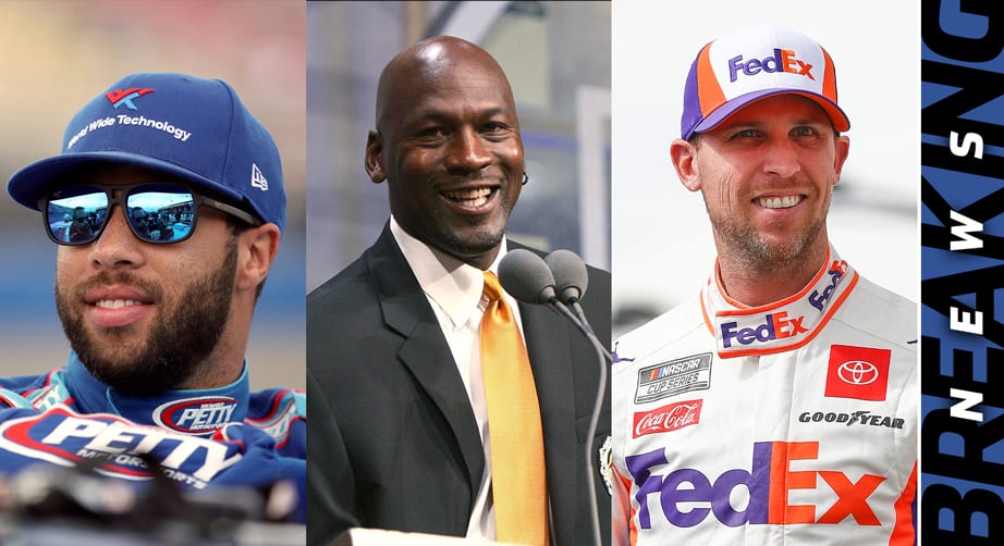 UNBELIEVABLE SAD NEWS: Nascar Drivers Denny Hamlin & Bubba Wallace state 4 Reason why 23XI Racing co-owner Jordan Michael Announce His Resignation Just now…..