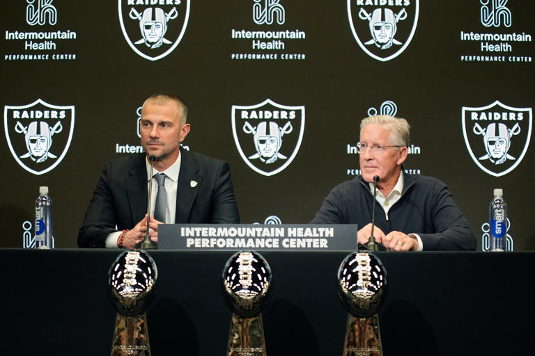 Breaking news: Las Vegas Raiders introduce new head coach Pete Carroll, GM John Spytek without consulting from NFL president