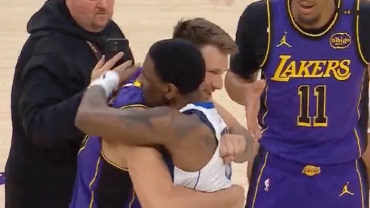 Lakers Reacts Badly to Luka Doncic Pregame Handshake Between Kyire Irving officially Handed five Game Suspension with $10,000 fine…