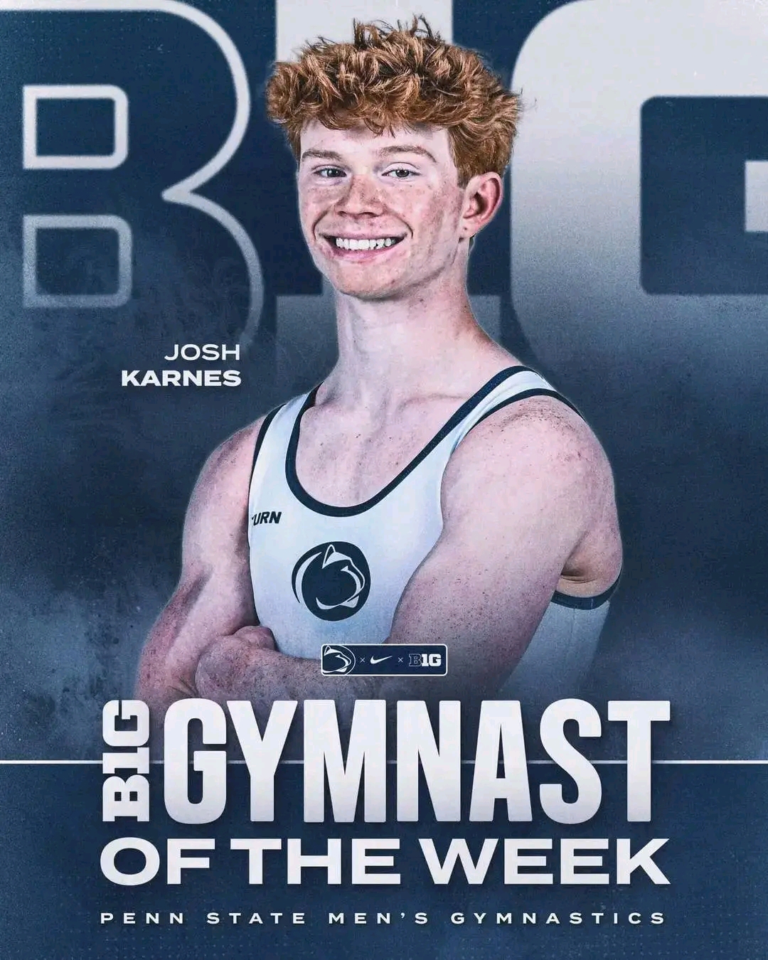 Official News on Netflix: Penn State Announces the Big Gymnast of the week after the wrestling season is getting to an…