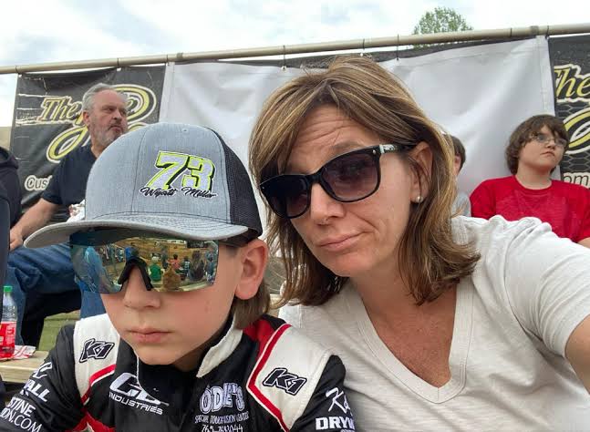 BREAKING NEWS: Kelley Earnhardt’s son and Dale Earnhardt Jr.’s nephew, Wyatt Miller, finished 2nd in his first Limited Late Model race….