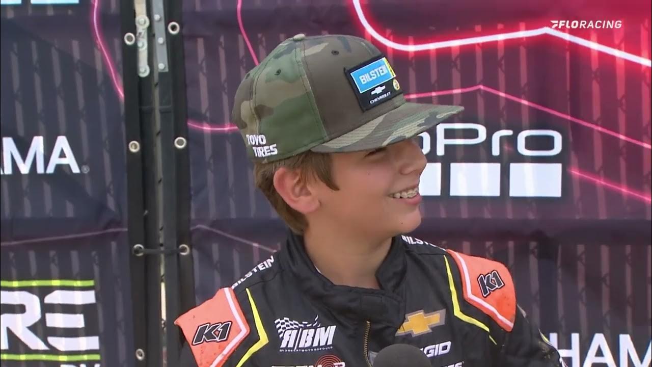 Wyatt Miller son of Kelley Earnhardt and Nephew of Dale Jr. Shines with second place finish in limited Late Model Debutlin a powerful and emotioal meeting  between Tony Stewart and the of Blomquist family  a new Chapter was written in the history of  Dirt track racing..