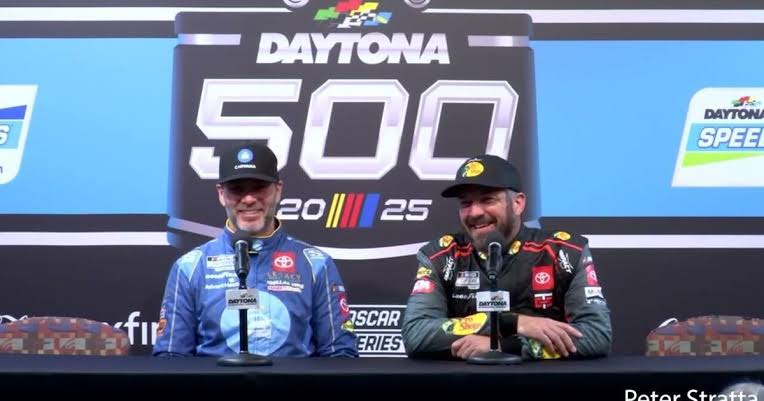 Breaking news: MARTIN TRUEX JR. AND JIMMIE JOHNSON ANNOUNCE DAYTONA 500 RIDES