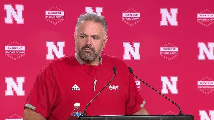 TOUCH DOWN FEW MINUTES AGO : The current head coach of Nebraska cornhuskers football  was fired today Just because….