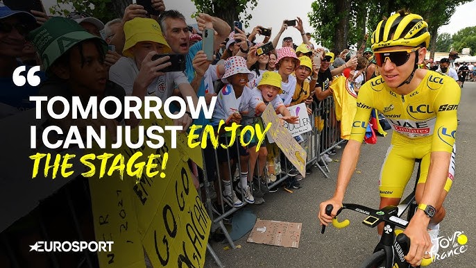 Breaking News:  Tadej Pogačar Promise  his fans to return Home with Tour de france and a potential giveaway after a successful win to his fans