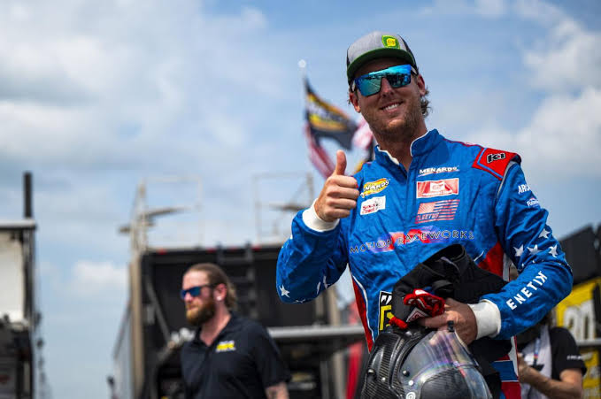HE IS BACK: Cleetus McFarland (Garret Mitchell) will be competing in the ARCA Menards Series event at the Charlotte Motor Speedway next WEEKEND…. 