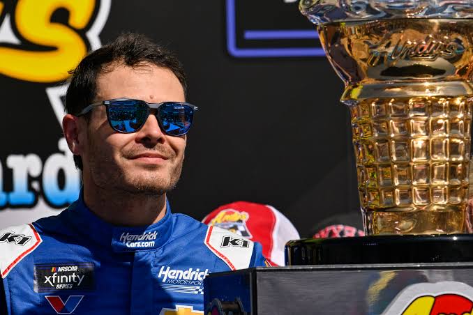 GOOD NEWS🛑 Kyle Larson has donated all of his prize money, including $6.8 million, from the 2025 Xfinity Championship at Bristol to the charity Mencap.