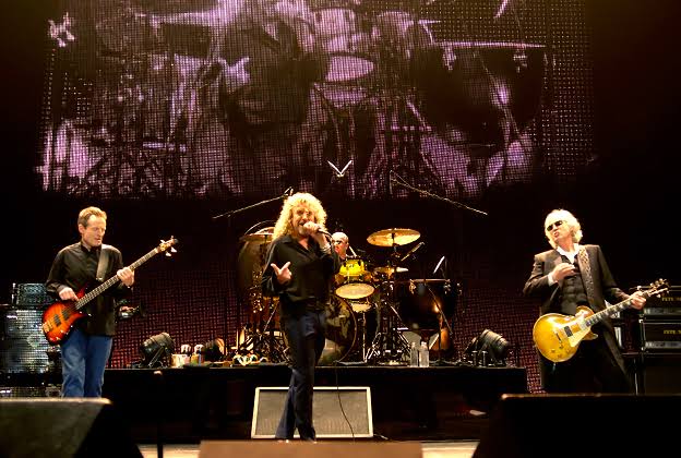 Breaking news: The moment Led Zeppelin’s first notes hit the 02 Arena after nearly 30 years, the crowd went absolutely wild. Screams filled the air, people jumped up, some cried tears of joy, and the atmosphere exploded like an unstoppable musical storm. This wasn’t just a concert-it was a legendary comeback, a powerful resurrection of rock’s golden era. Jason Bonham took his father’s place on drums, Page shredded riffs like a hurricane, Plant sang with youthful power, and Jones held everything together like the irreplaceable genius he is. The audience didn’t just cheer-they went wild with pure joy one night every rock fan dreamed of, etched forever in their hearts.